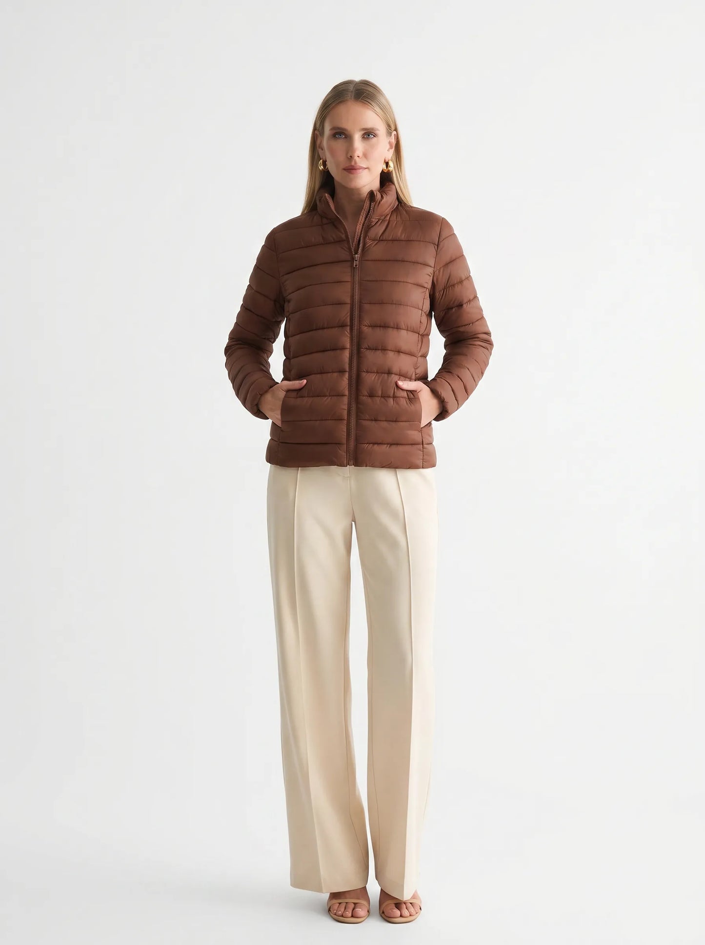 Jaqueta Puffer Matelassê Leve | Dona Mon