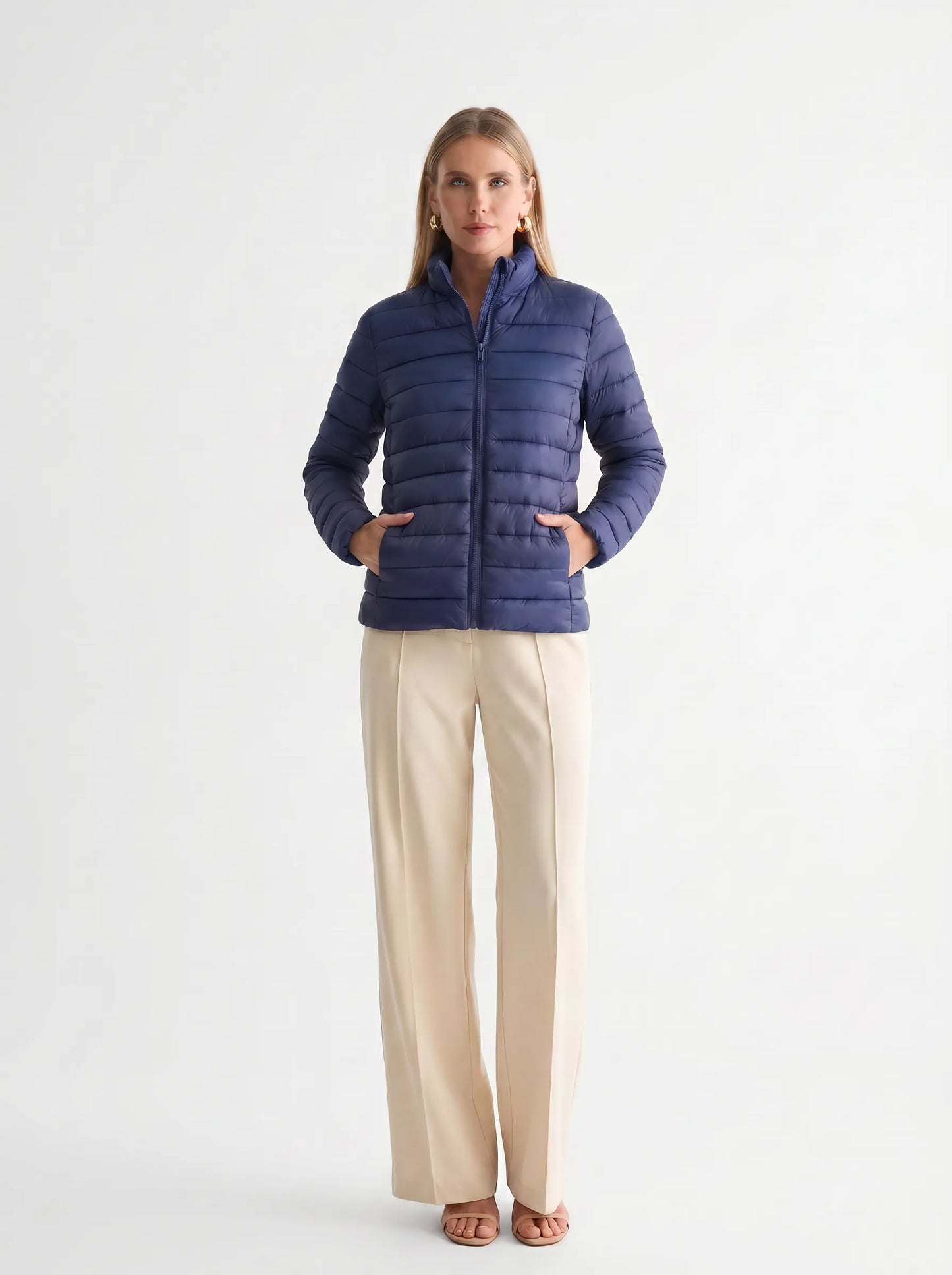 Jaqueta Puffer Matelassê Leve | Dona Mon