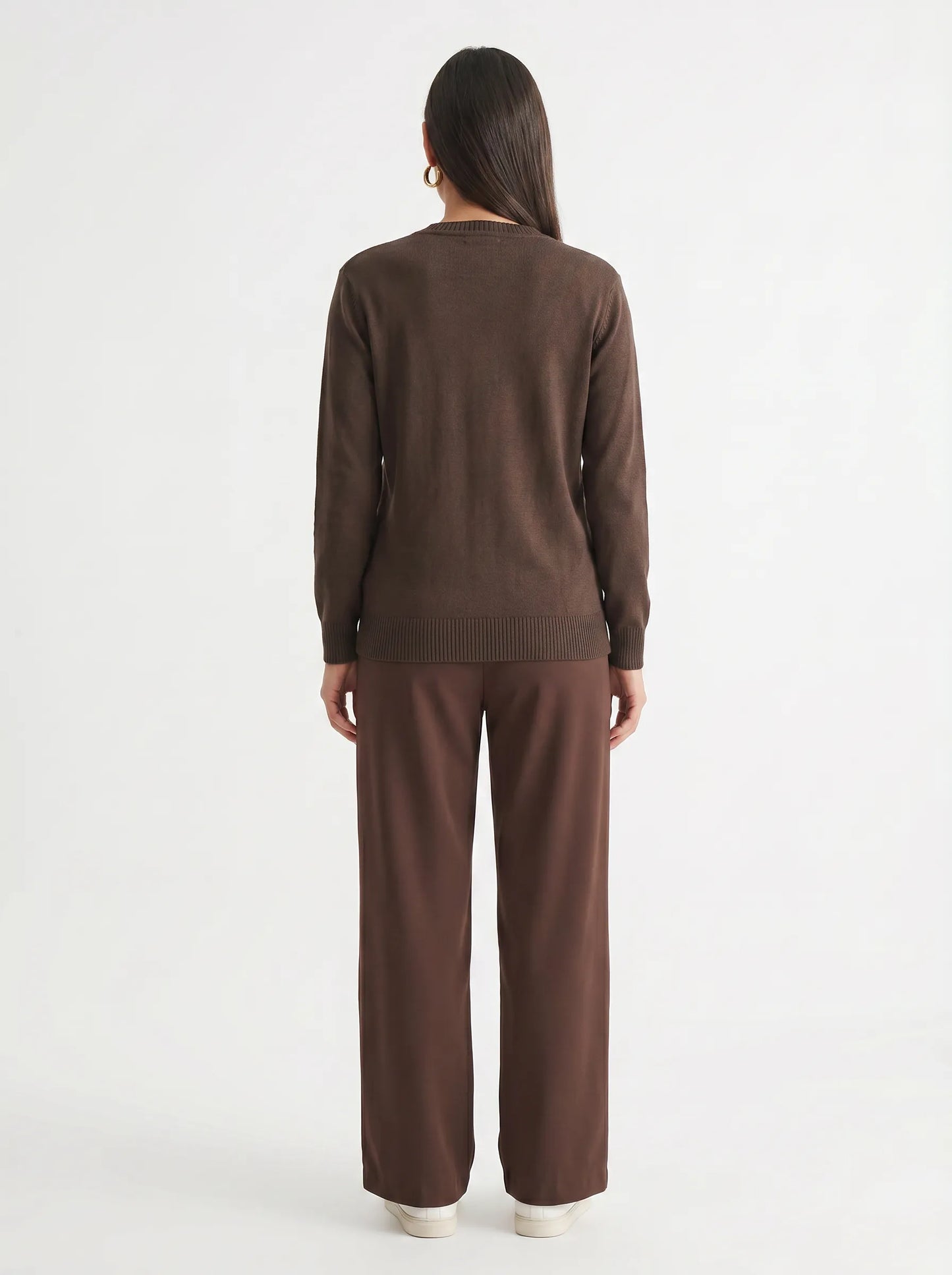 Cardigan Tricot Alongado Básico | Dona Mon