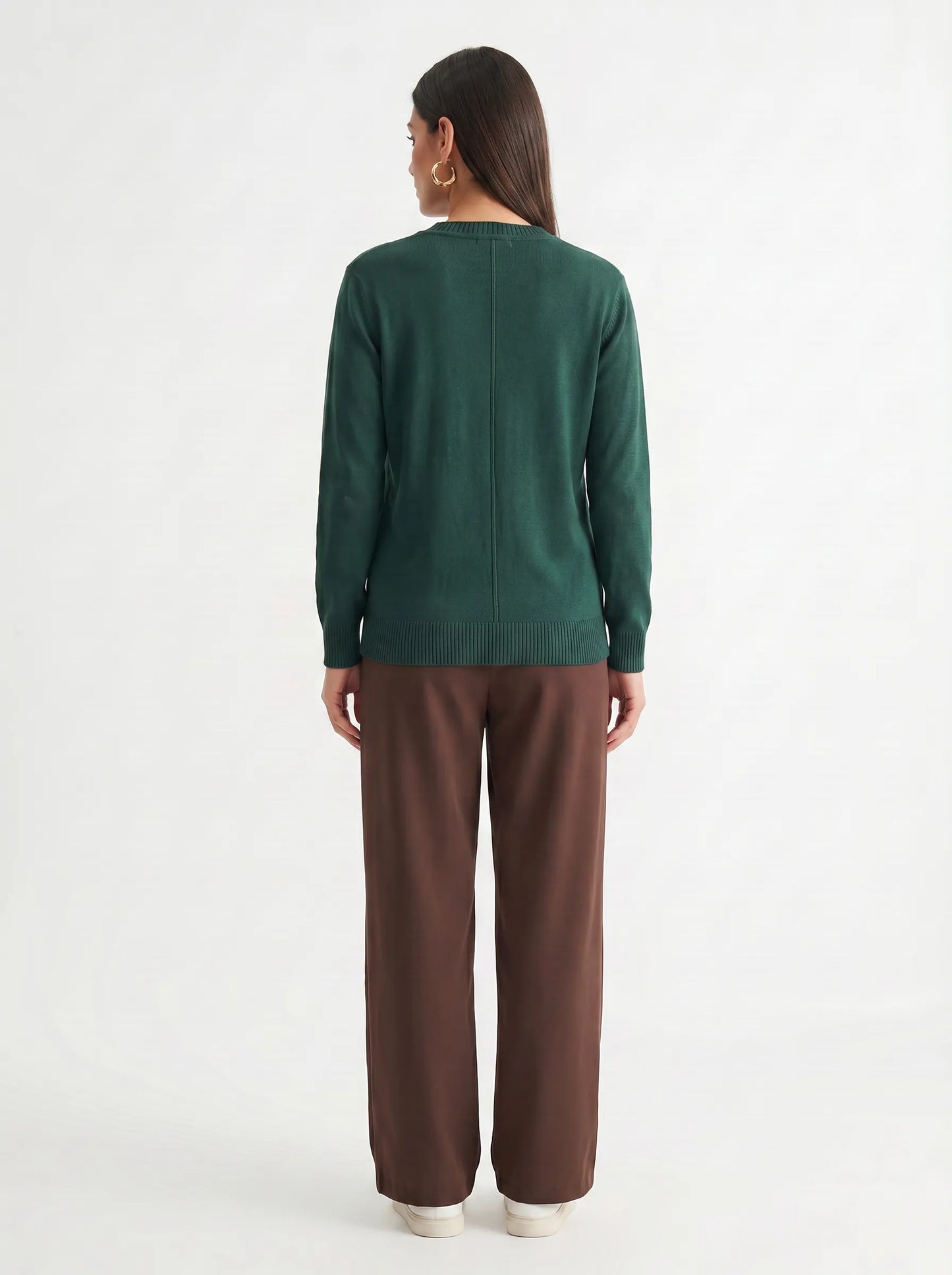 Cardigan Tricot Alongado Básico | Dona Mon