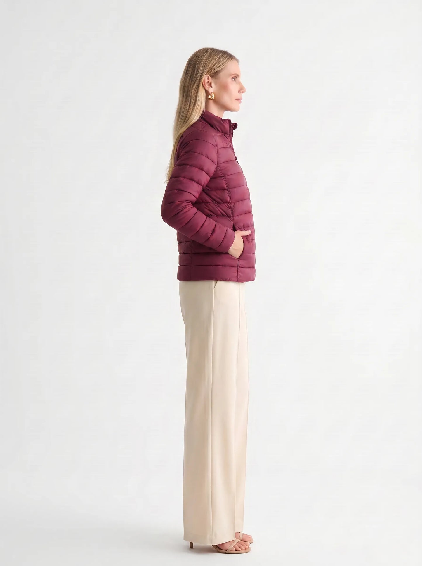 Jaqueta Puffer Matelassê Leve | Dona Mon