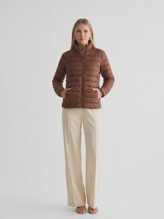 Jaqueta Puffer Matelassê Leve | Dona Mon